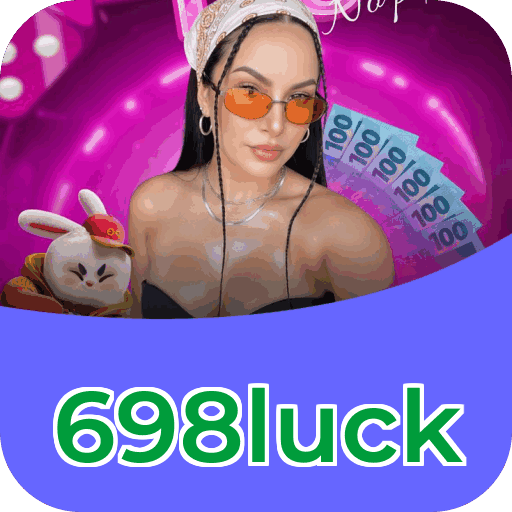 Passo a passo visual mostrando processo de download e instalação do aplicativo 698luck